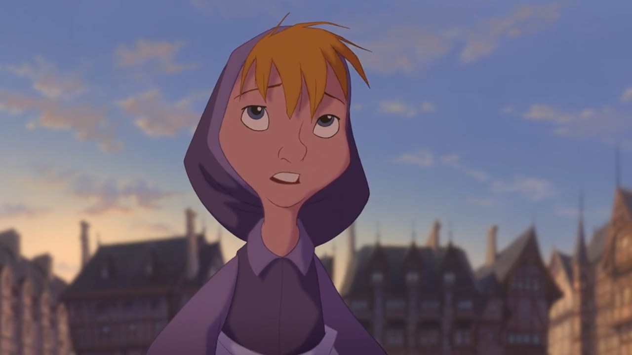  #hunchback of notre dame #hbond#disney #part of me wants to imagine this was a little blind girl due to the face touching #quasimodo