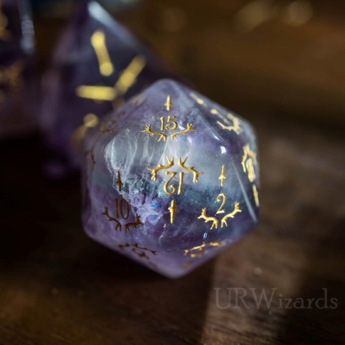 sosuperawesome:Dice Sets URWizards on EtsySee our #Etsy or #Dice tags