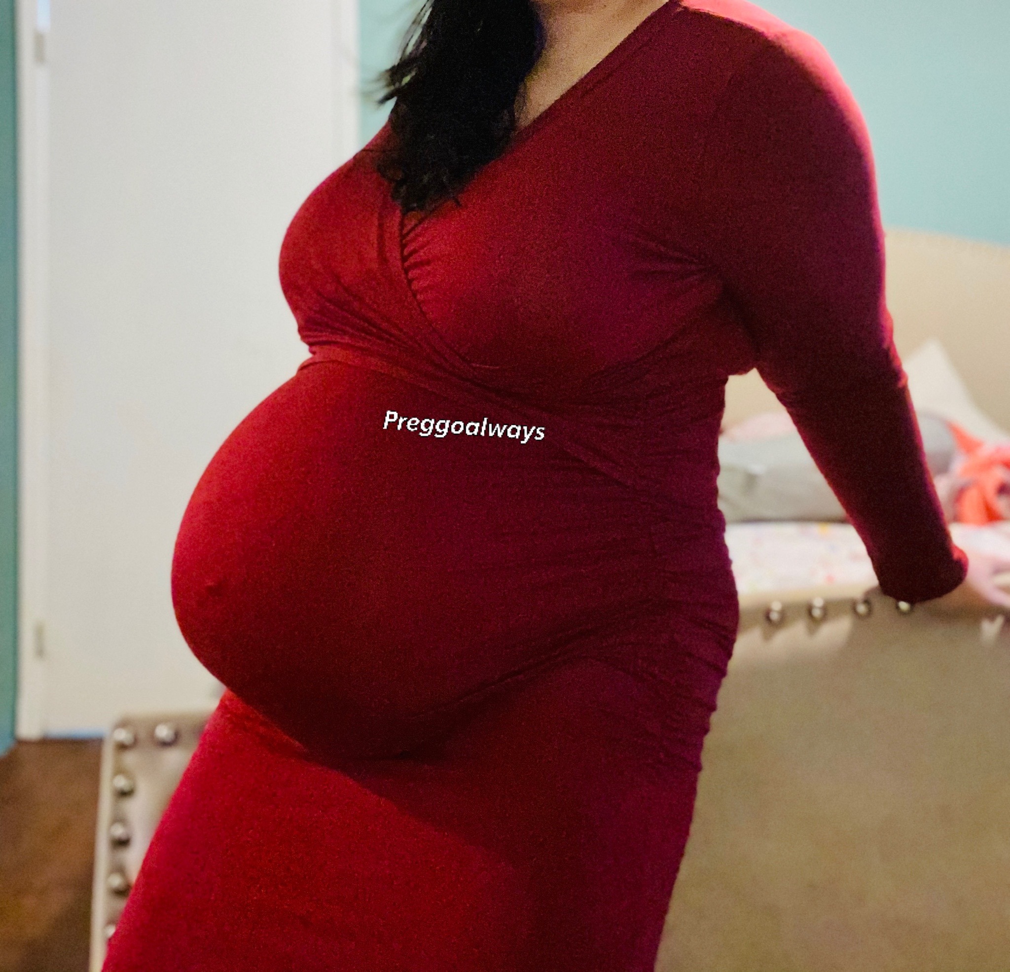 Porn preggoalways:Only 3 more days till my due photos