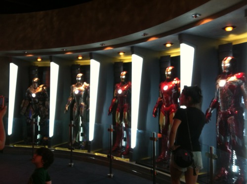 Went to the Ironman 3 exhibit at Disneyland’s Innoventions. It was awesome that the narrator for the area was Jarvis!!