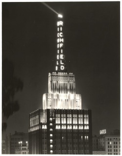 losangelespast:  The Richfield Tower and