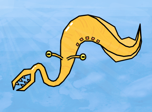 The tully monster, the real life magic wiggly twisty fuzzy worm