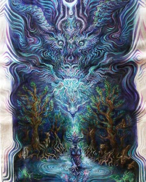 zzpsiconautazz: ॐ Lunar Nymph ॐ by Torus Energy Artworks.