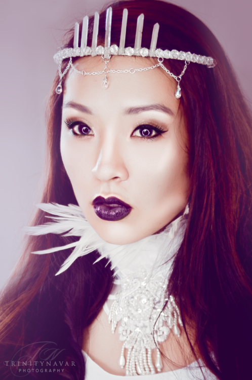 ICE QUEENModel:- Cindy KimCrown &amp; Collar:- FORGEPhotography:- Trinitynavar