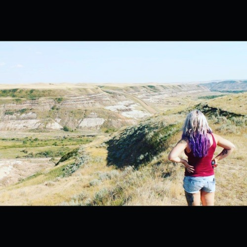 Drumheller in plus 35 was something else. Didn&rsquo;t let that stop me from exploring.