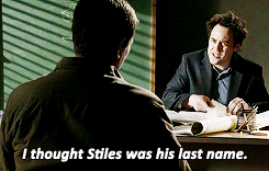 Papa Stilinski is 5000% done with your shit