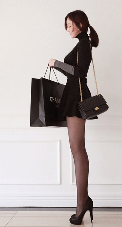 my-tight-little-skirt:  I’m wondering if she’s shopping for an even shorter dressFollow