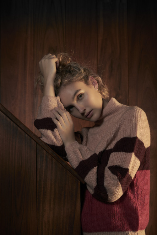 EMILY and FIN Peggy Stripe Knitted Sweater