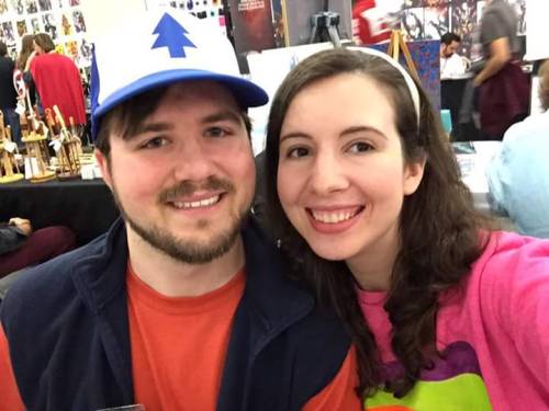 Hello from Dallas Fan Days! My husband and I found an easy couple (siblings??) cosplay for us–