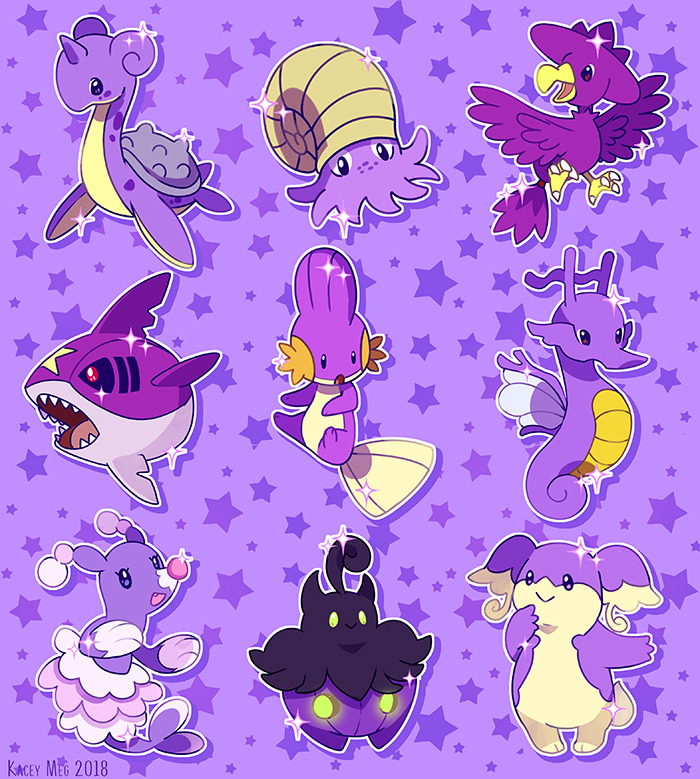 Top 10 Purple Shinies