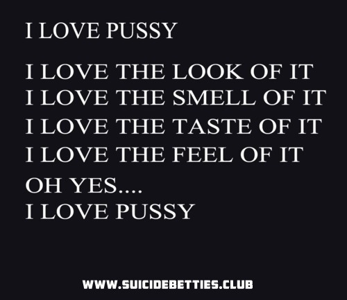 XXX (via I Love Pussy! - Suicide Betties XXX photo