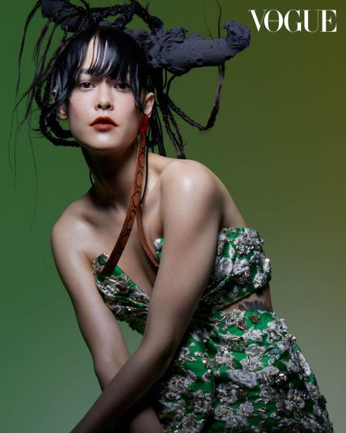 Mae Lapres, photographed by Rui Faria and styled by Natalie Yuksel for Vogue Thailand May 2022