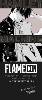  ✧ I’ll be at Flamecon this weekend in the Artist Alley, table K110!✧I’ll have copies of Starfighter: Chapter Four with me!   If you’re attending, come say hello!    