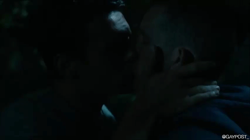 gaypostoff:  Looking 2X01 Looking the promised land #looking #gaykiss #menkissing