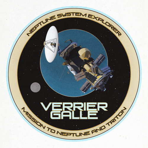 Speculative missionNeptune system space probe “Verrier-Galle”. Roughly based on a &ldquo