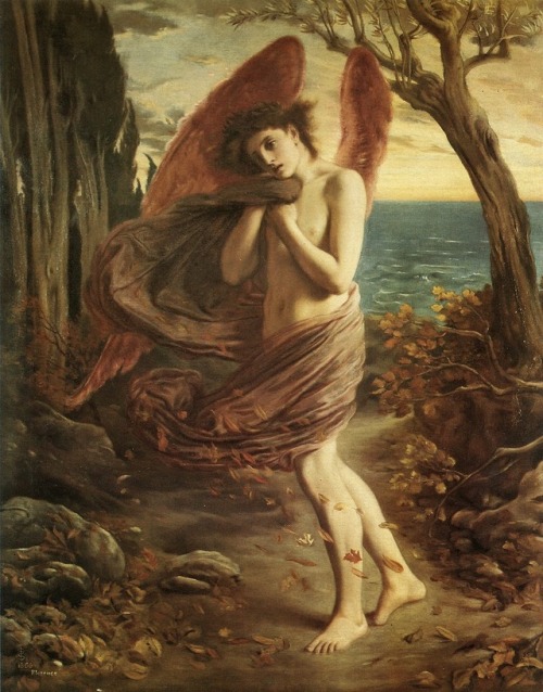 Simeon Solomon Love in Autumn (1866)Private collection