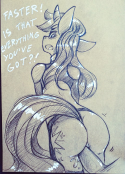 4th Rude Twilight sketch from the five that