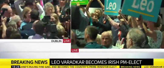 Breaking: Ireland elects openly gay Prime Minister!