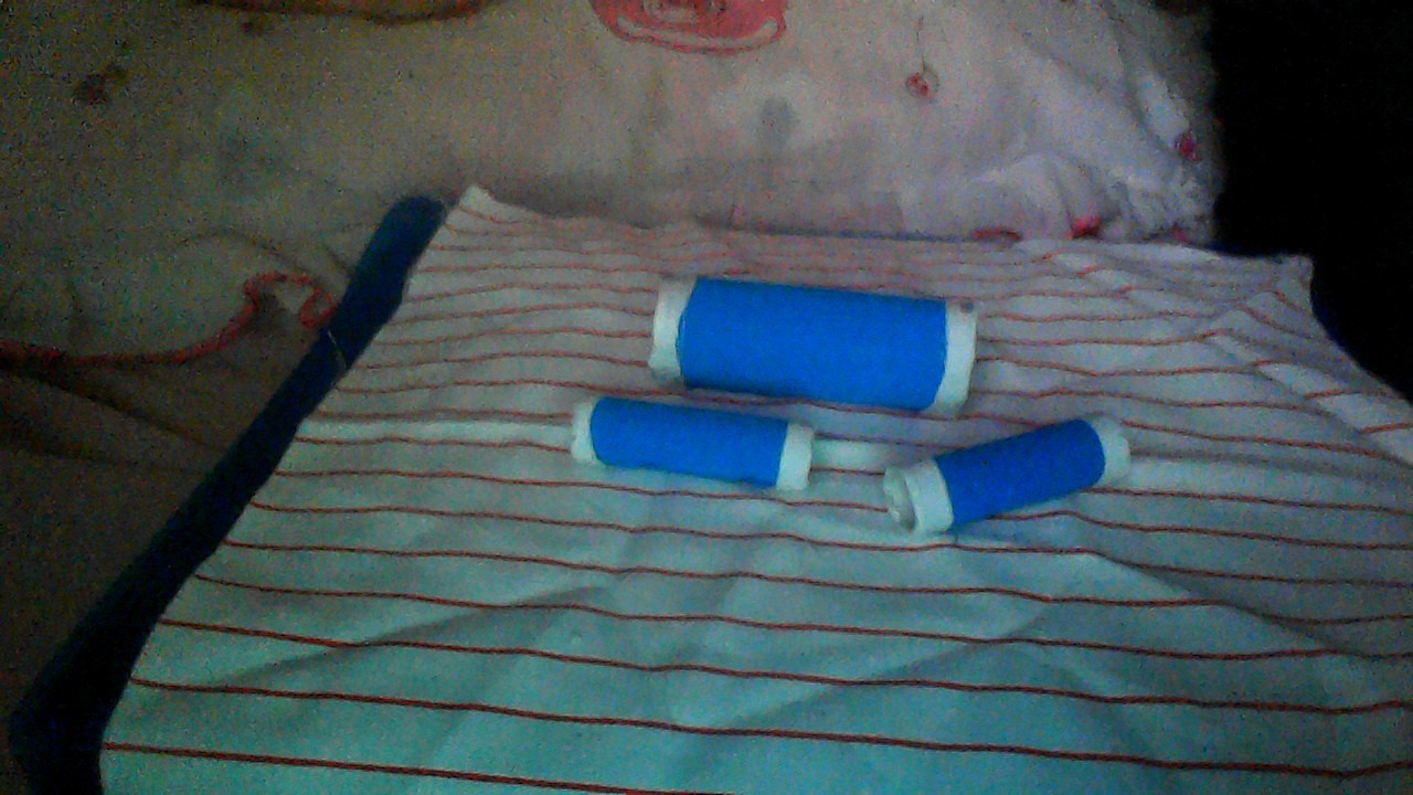 Cosplay progress: hair tubes are done! I don&rsquo;t remember if I&rsquo;ve
