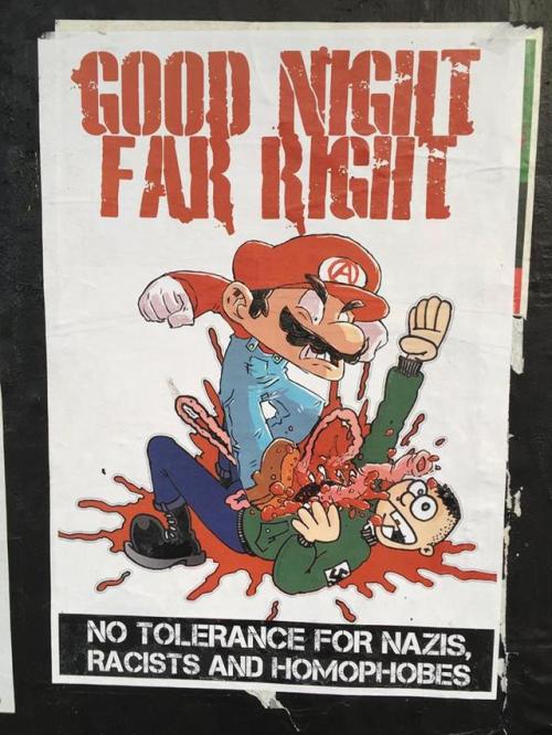 Some of the many anarchist posters seen around Sydney