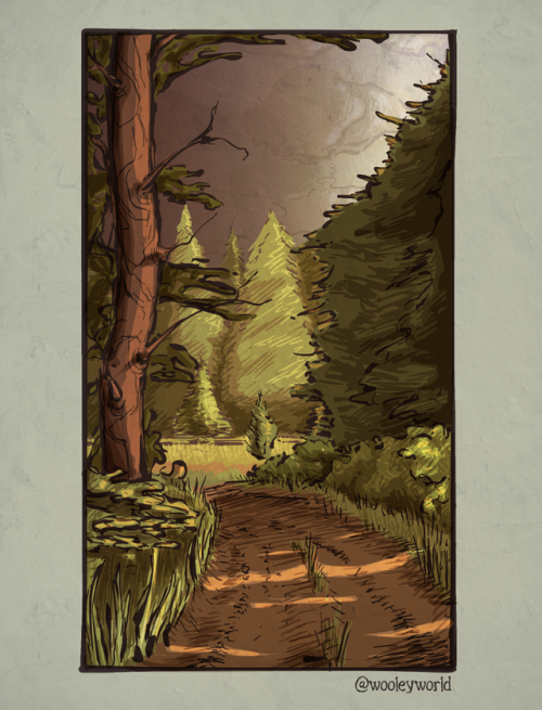 Wanted to play with darker drawings.