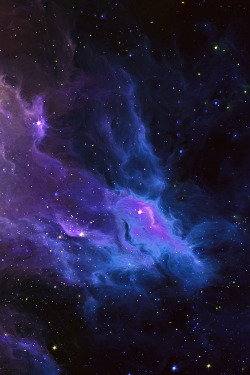 jellyfishtimes:  Mystic Nebula by weareallstarstuff 