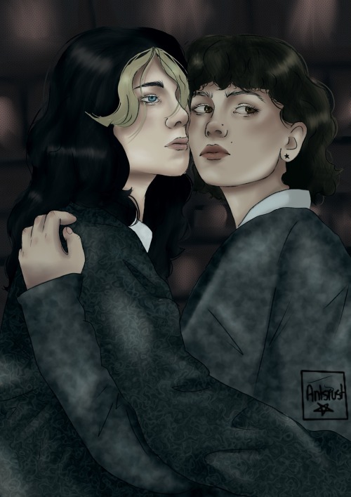 Saw A Short Social Media Au On Twitter And Knew I HAD To Draw Them