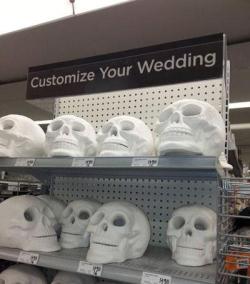 scarygothmother:  My wedding shopping section