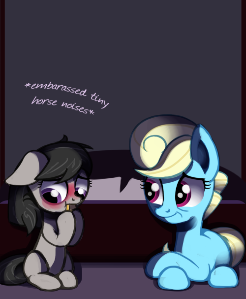 ask-canterlot-musicians: She’s a good kid. My original plan was to go on break for the holiday following this post. However, there is one more page to this scene, and because I love you guys (and it would be weird to put a break so close to the end),