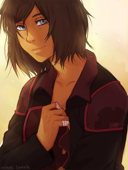 nymre:  korra waking up in asami’s jacket.