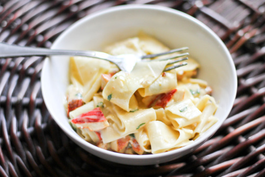 Pappardelle with Lobster Mushrooms | frites and fries