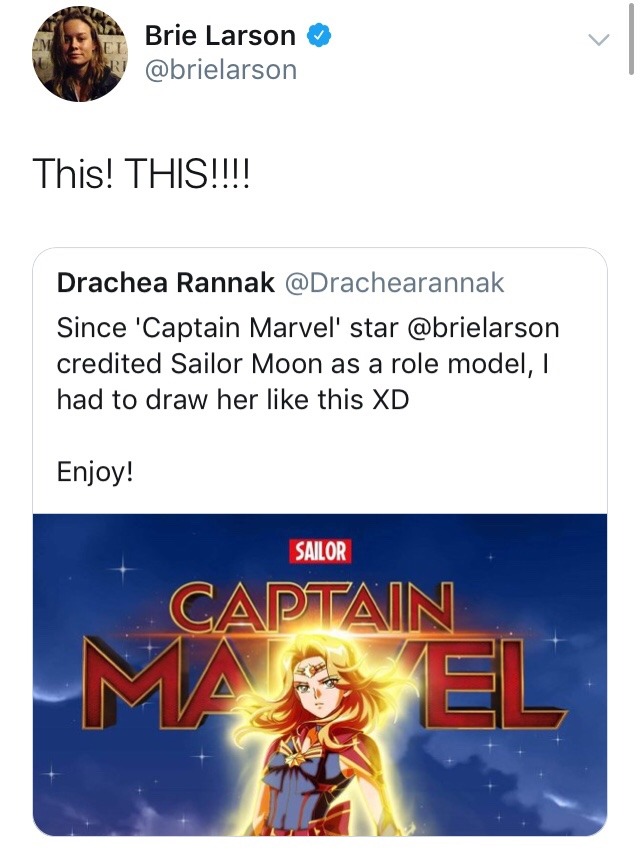 captainmarvall: a fan making brie’s dreams come true 