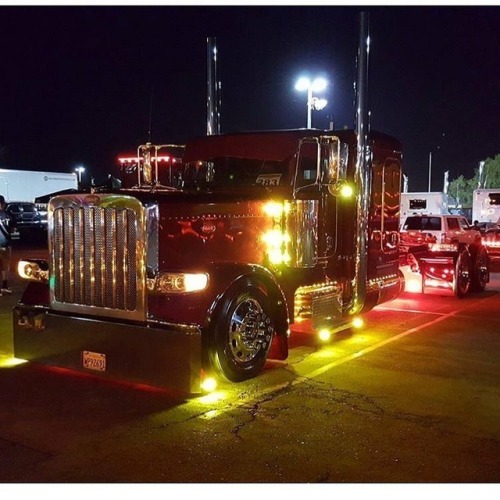 Peterbilt custom 389 light show