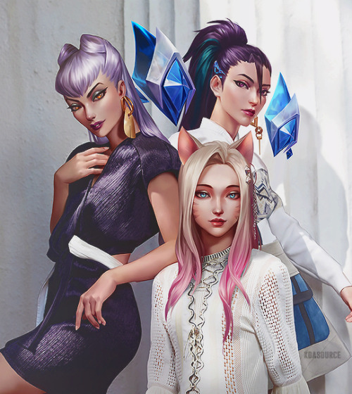 kdasource: EXCLUSIVE: K/DA COLLABORATES WITH LOUIS VUITTON UPON THE RELEASE OF NEW ALBUM ‘ALL OUT’