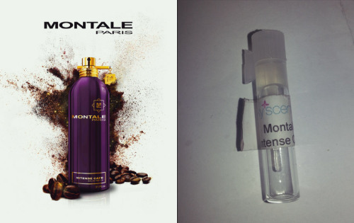 I got a sample of Intense Café by Montale from Lucky Scent along with a dozen others and it was the 