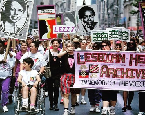 lgbt-history-archive:“LEZZY” – “LESBIAN HERSTORY ARCHIVES–IN MEMORY OF THE VOICES WE HAVE LOST,” Her