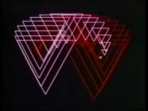 Trippy early 1970s computer animation art by artist/inventor/pioneer, John Whitney (1917-1995).These