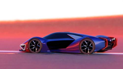 Alpine A4810 Hypercar Study by IED Students