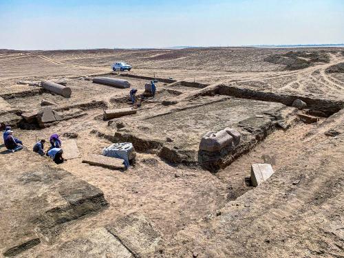  Ruins of Ancient Temple of Zeus Unearthed in EgyptEgyptian archaeologists unearthed the ruins of a 