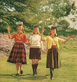 forties-fifties-sixties-love:  College Girl