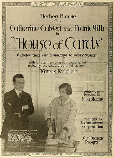 Advertisement in Moving Picture World for House of Cards (1917).House of Cards (USA, 1917) w