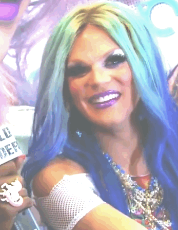 the-british-are-cuming:Willam + colorful hair