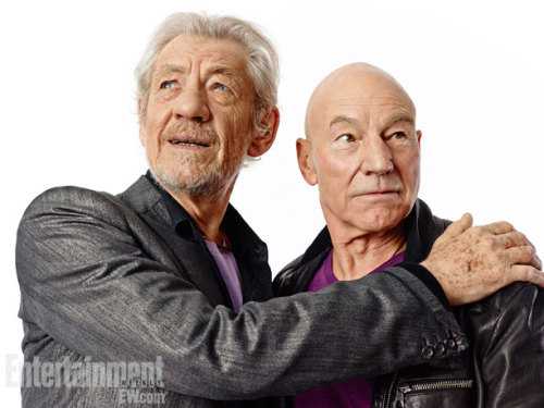 Porn photo madsforhannibal:  James McAvoy, Patrick Stewart,