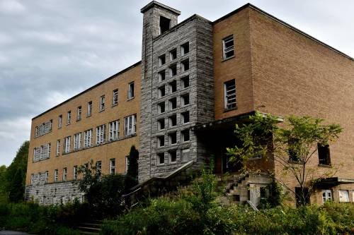 An abandoned asylum I explored in Drummondville, QC that caught fire multiple times in which over 15