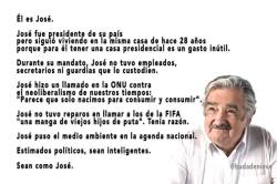 humorhistorico:  Se como Mujica pibe choro!!