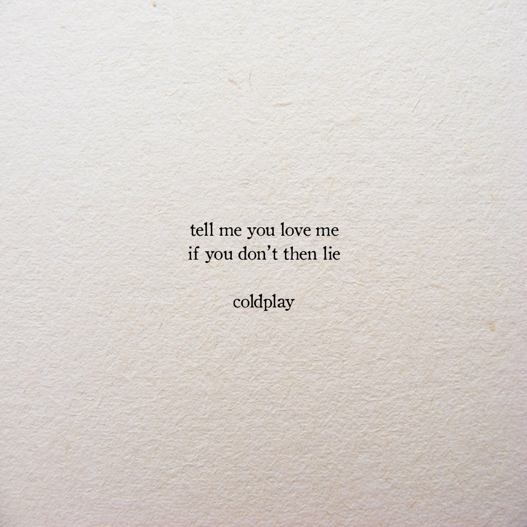 on my way home — Coldplay / True Love