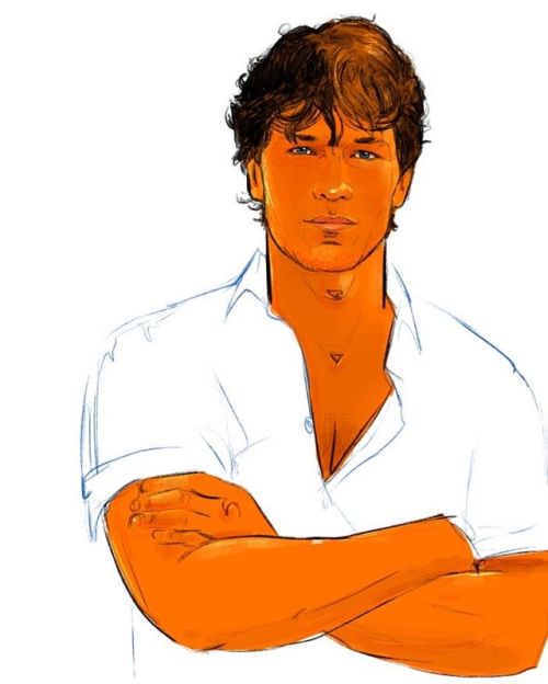 egorodriguez:  Young #PatrickSwayze #egorodriguez #illustration #art https://ift.tt/2MNki0g