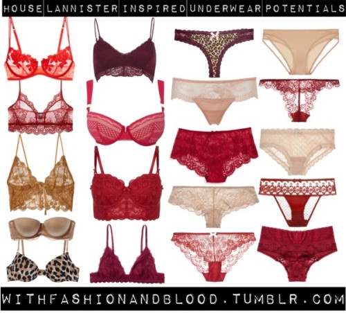 House Lannister inspired underwear potentials by withfashionandblood featuring Calvin Klein Underwea