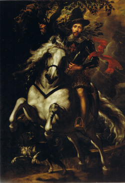 Artandopinion:  Portrait Of Carlo Doria On Horseback Peter Paul Rubens 