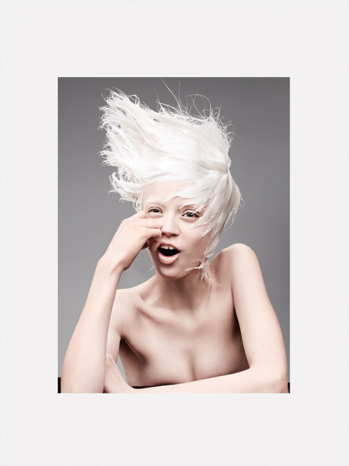 kibblerstudio:Esmerelda Seay-Reynolds for The Last Magazine; Hair by James Pecis